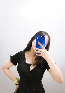 Áo croptop len thun