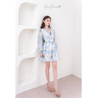 Des Fleurs - Váy Hoa freesize SERENA TIERED RUFFLE DRESS