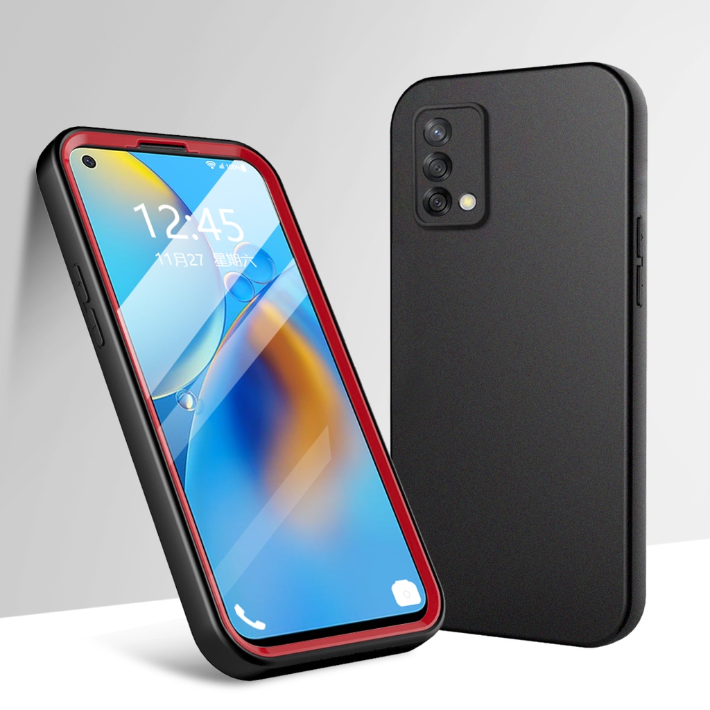 Ốp Điện Thoại Silicone 2 Trong 1 Cho OPPO A94 A74 A94 A54 4G F19 Pro F19S