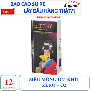 Bao cao su siêu mỏng trơn ôm khít ZENO -O2 sản phẩm cao cấp Nhật Bản