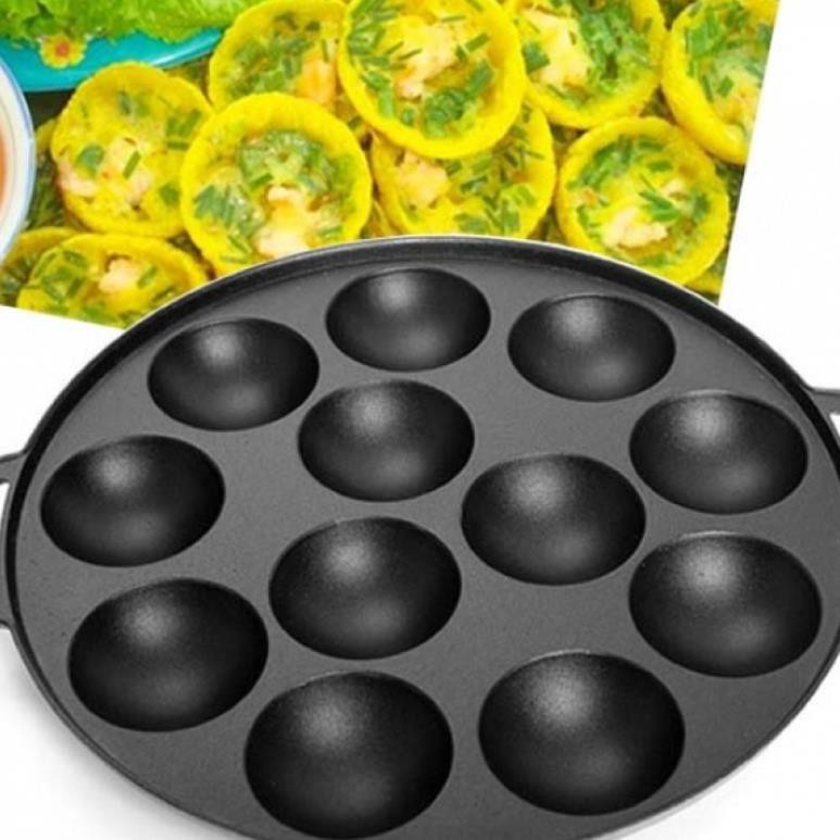 Chảo Làm Bánh Khọt - Hàng Xịn