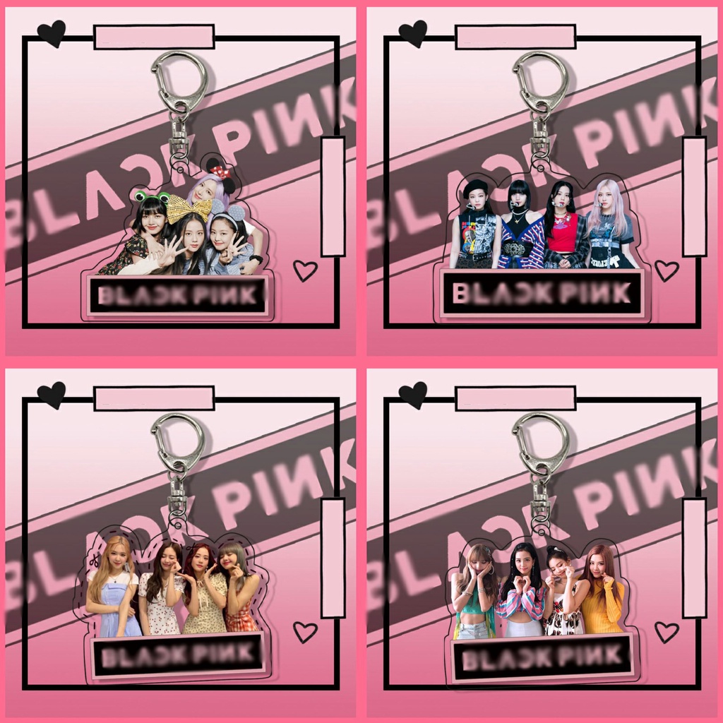 Móc khóa BLACKPINK nhiều mẫu idol thần tượng kpop