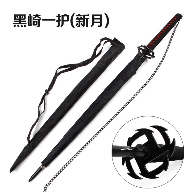 Ô dù che nắng mưa độc lạ cán có dây xích