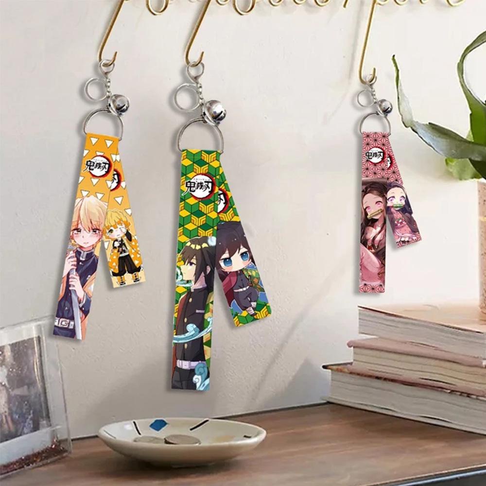 LANFY Móc Khóa Hình Kamado Tanjirou Dễ Thương
