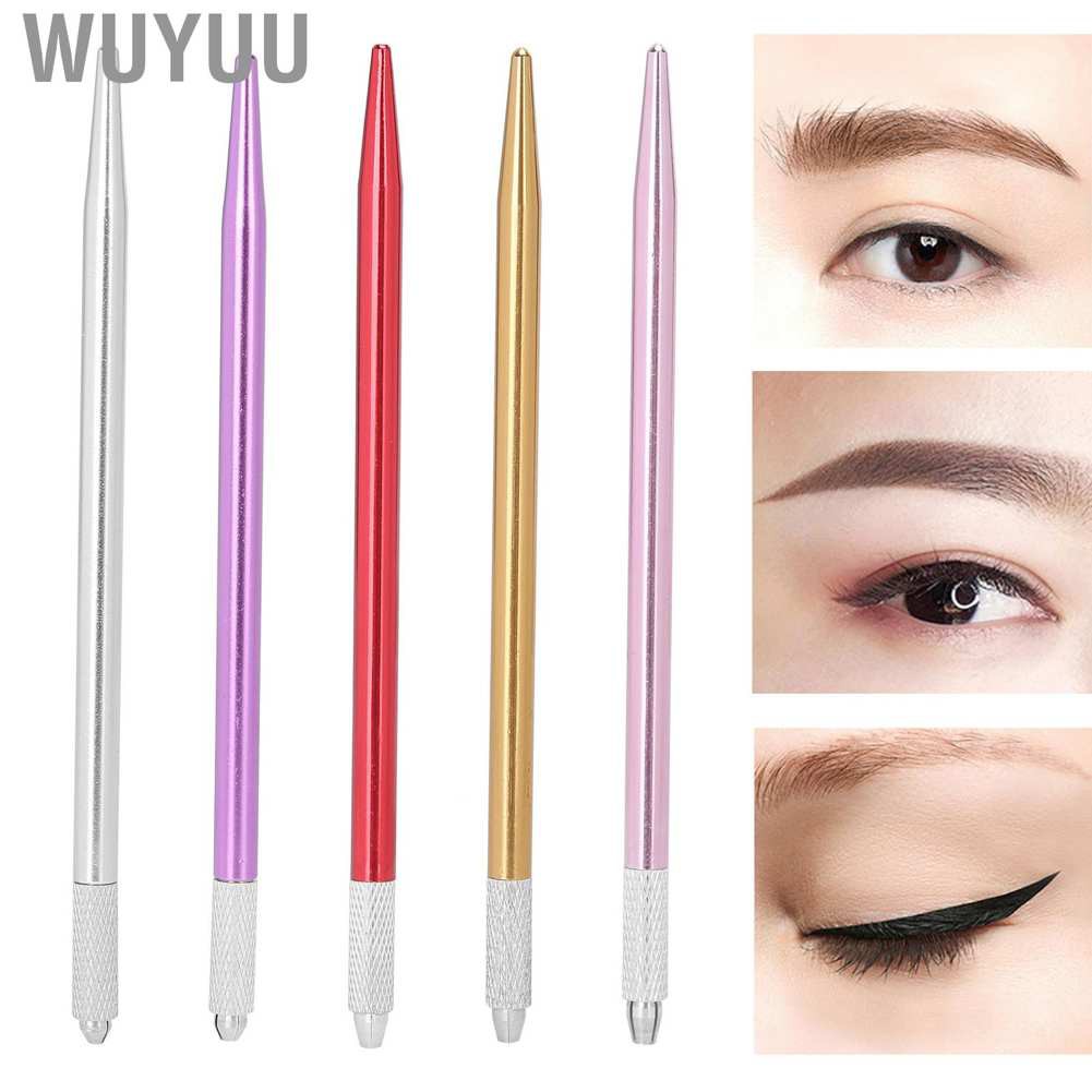 Wuyuu Manual Tattoo Pen Semi‑Permanent Microblading for Eyebrow Eyeliner Lips