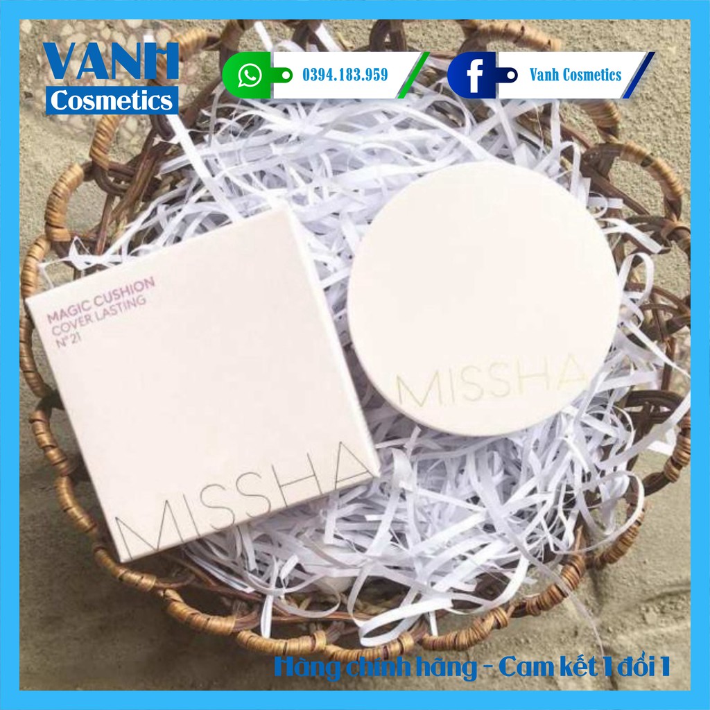 PHẤN NƯỚC MISSHA M MAGIC CUSHION SPF 50+ PA+++ dành cho da dầu - Vanh Cosmetics | BigBuy360 - bigbuy360.vn