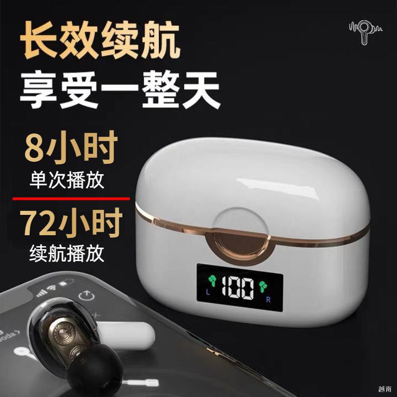 ☁℡❅Tai nghe Bluetooth không dây chất lượng cao Binaural Mini Earbud vân tay Trò chơi giảm tiếng ồn bài hát Apple An