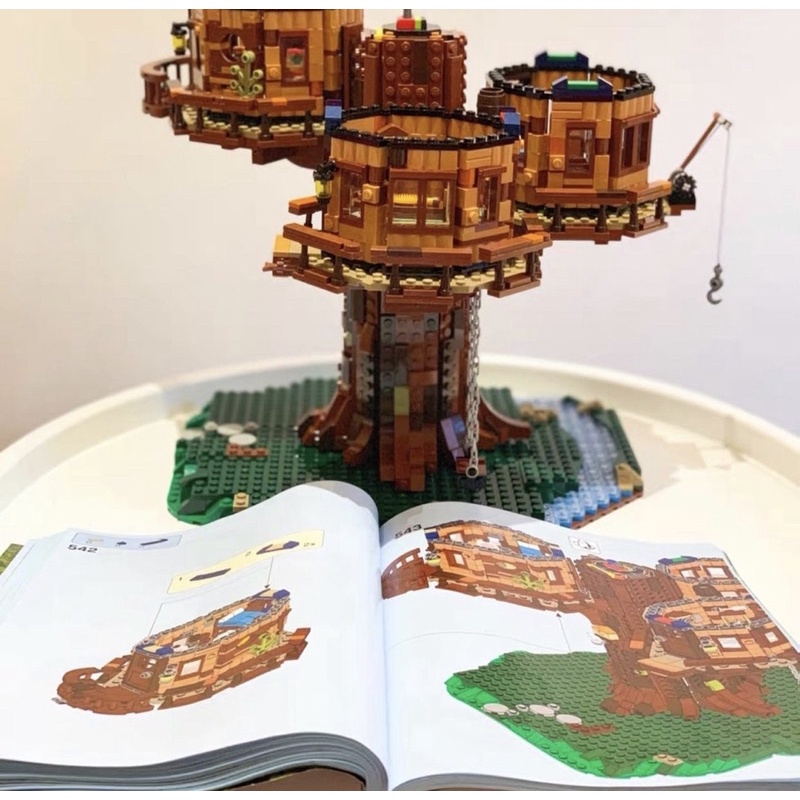 Đồ chơi xếp hình mô hình lắp ráp NGÔI NHÀ TRÊN CÂY TREE HOUSE  II NANOBLOCKS