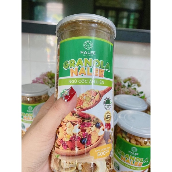 Ngũ cốc ăn kiêng Nalee Granola ăn liền chính hãng