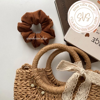 Scrunchies cột tóc mini thun gân kích cỡ thường
