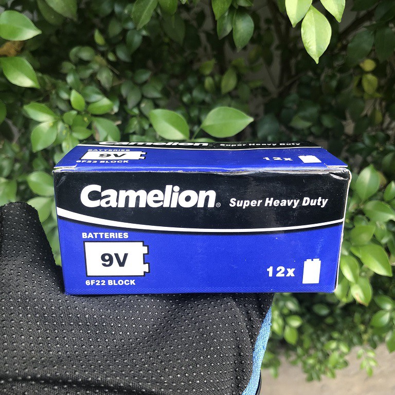 Pin Vuông Camelion 9V - Hộp 12 Viên