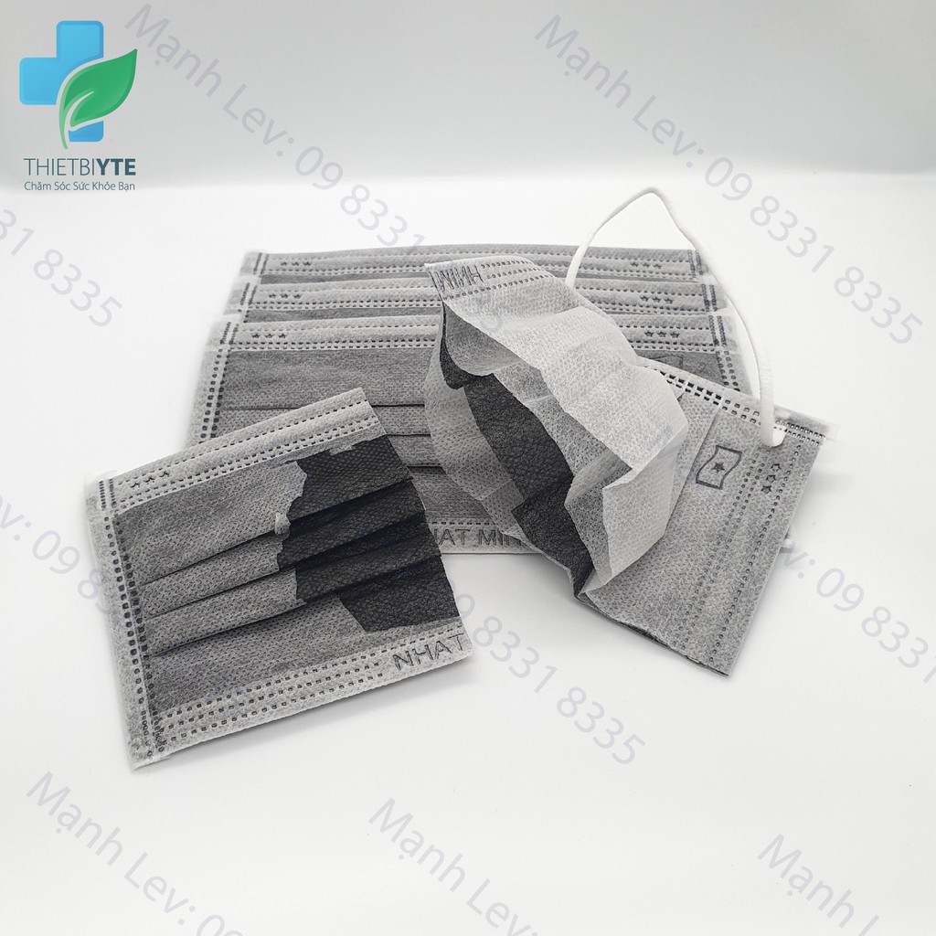 Khẩu trang y tế NHẬT MINH 4 Lớp ( Hộp 50 chiếc) - Đủ màu - Đủ kiểm định của Bộ Y tế | BigBuy360 - bigbuy360.vn
