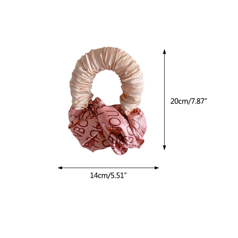 Dây Buộc Tóc Vải Satin Dễ Thương Dành Cho Nữ