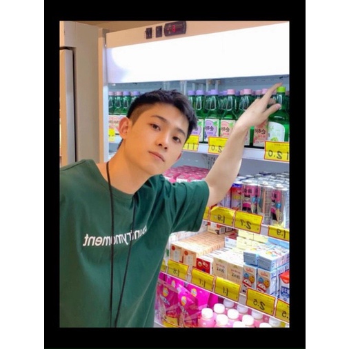 Áo thun Stee Darkgreen COUNTRYMOMENT CVC - Giá sỉ Unisex