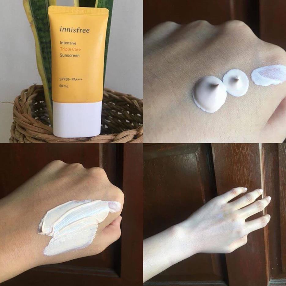 Kem chống nắng trắng da Hàn Quốc innisfree Chống nắng hiệu quả trên mọi loại da SPF50+ PA++++