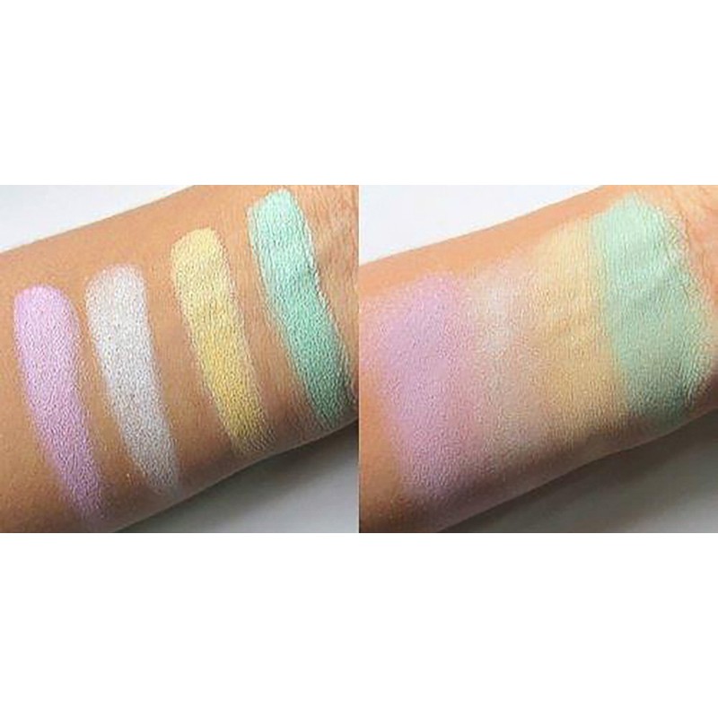 Che khuyết điểm COASTAL SCENTS concealed palette 10 creamy concealer shades + 6 color correcting - chumia