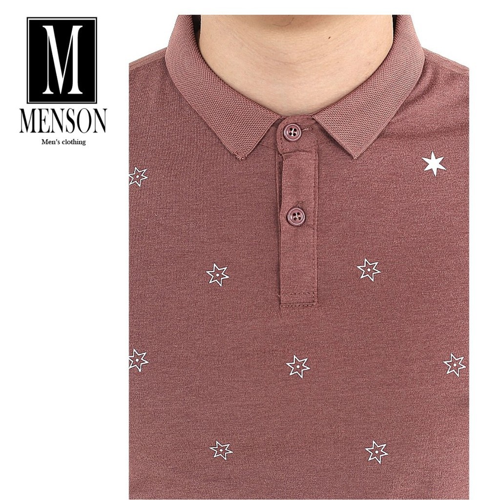 [Hàng Hiệu] Áo Thun Nam Có Cổ, Áo Polo Nam Cao Cấp Vải Cá Sấu Cotton Co Giãn 4 Chiều Chuẩn Form Chất Mát MENSON M2114 | BigBuy360 - bigbuy360.vn