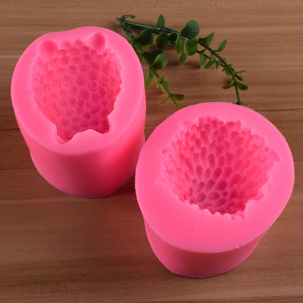Khuôn Silicone Tạo Hình Làm Bánh Kẹo / Xà Phòng Hình Hoa Mai 3D