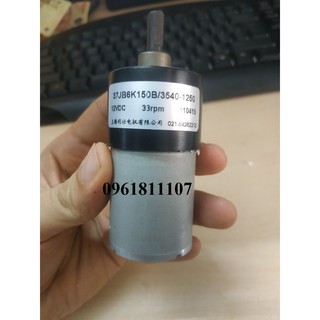 Motor giảm tốc 530 12V 33 vòng tải 25kg
