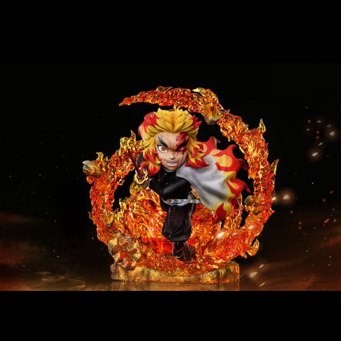 Mô Hình Búp Bê Rengoku Kyoujurou Action FIgure SY2 Demon Slayer Trang Trí Nhà Cửa