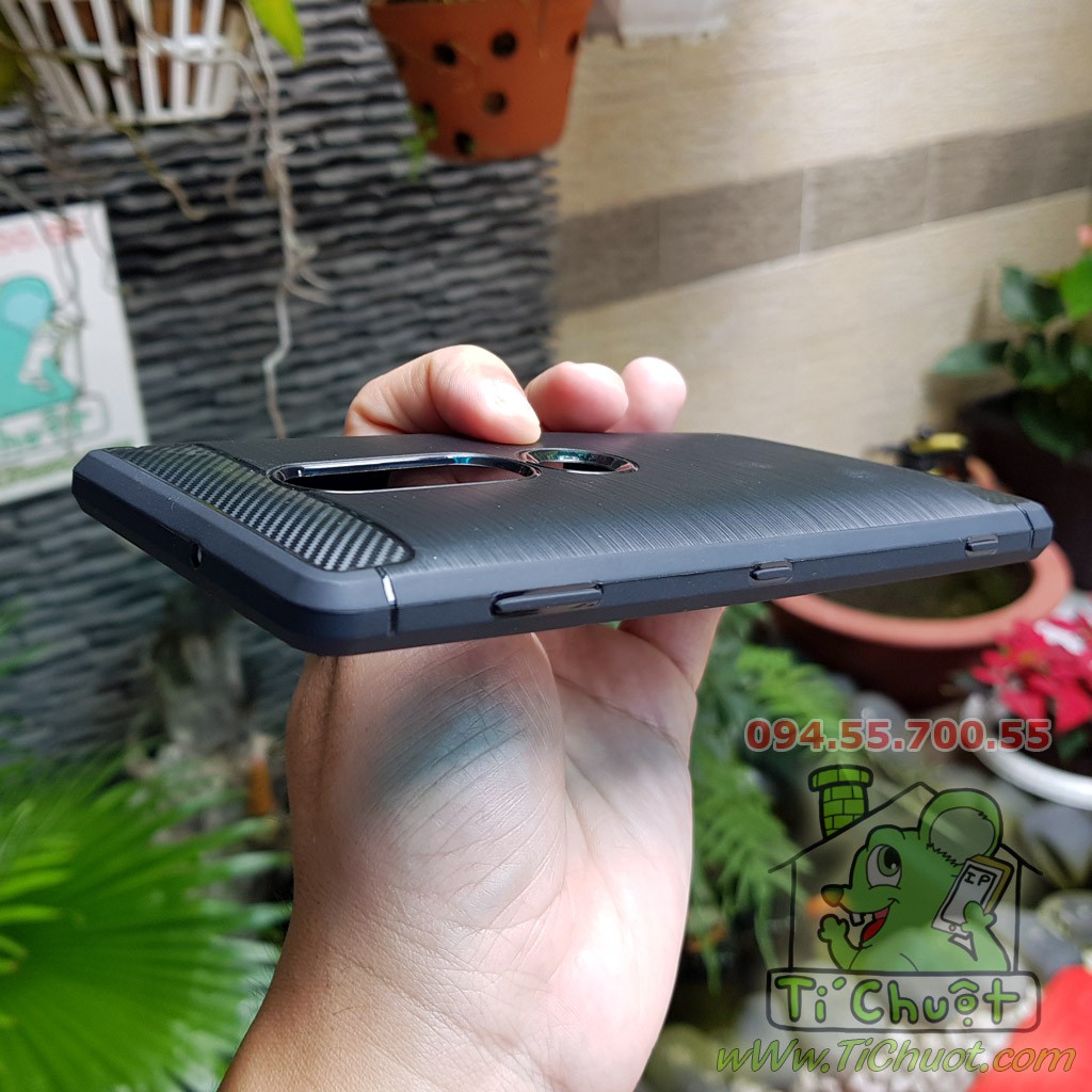 [Ảnh Thật] Ốp Lưng Sony XZ2 Premium Dẻo Vân Carbon Phay Xước Chống Sốc