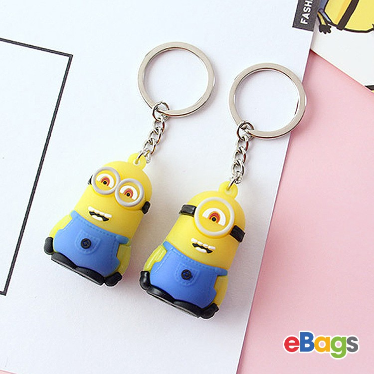 Phụ Kiện Móc Khóa Túi Xách Balo Nữ Minion Cực Đáng Yêu PK24