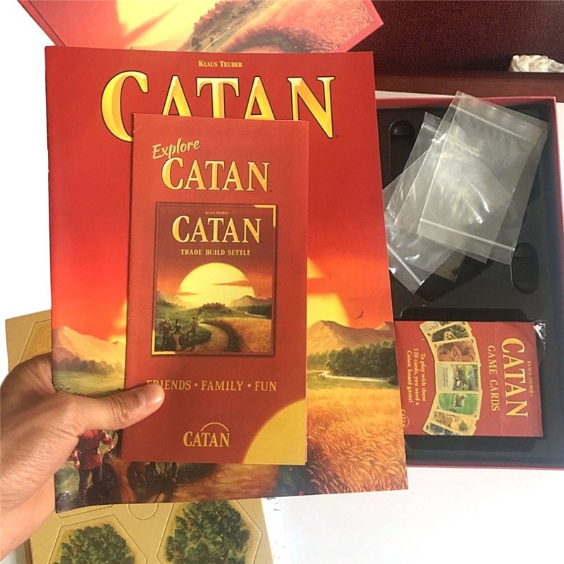 [Mã LIFE2104ALL giảm 10% đơn 50K] Trò chơi Catan phiên bản thứ 5 (English) /5th edition/Boardgame