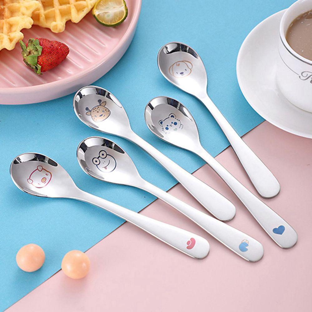 Muỗng Cà Phê / Trà Tráng Miệng Thiết Kế Độc Đáo Dễ Thương Cho Bé