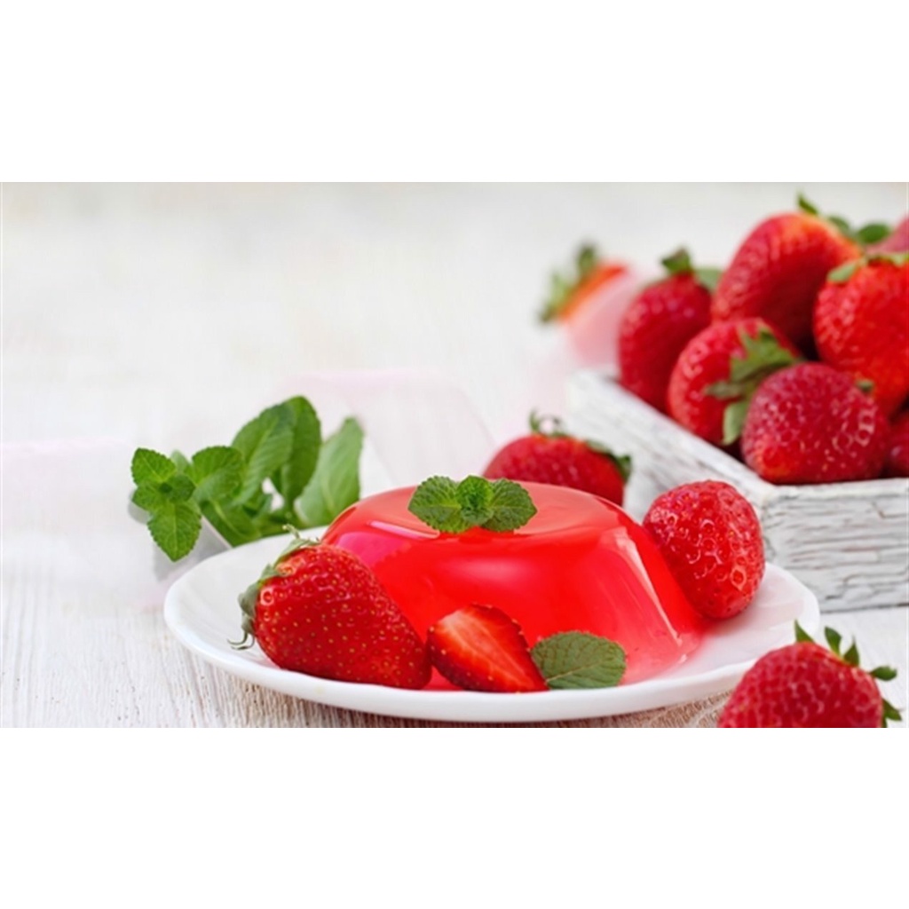 Bột Thạch Rau Câu Hương Dâu Dr. Oetker 90g