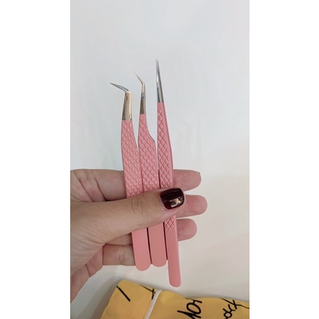 Nhíp nối mi volume, nhíp tách, nhíp classic combo nhíp tiện lợi