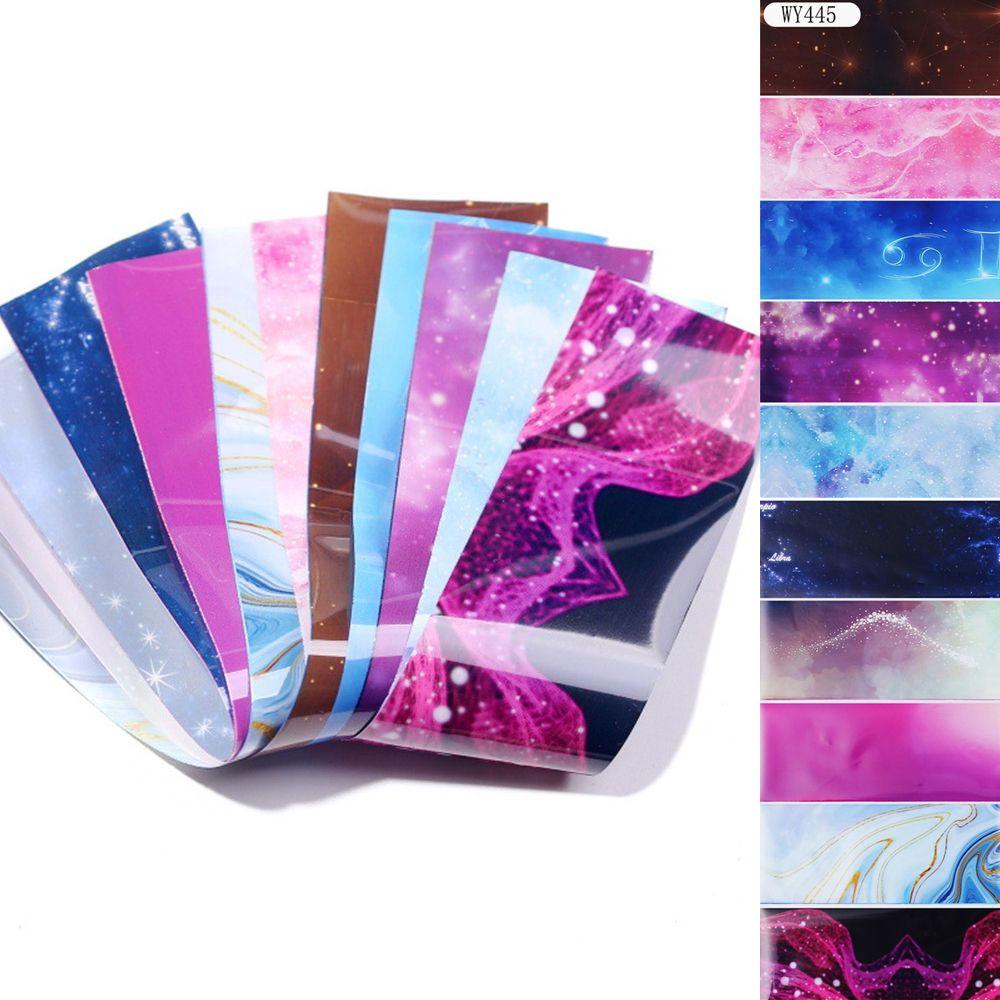 Túi 10 Miếng Dán Trang Trí Móng Tay Nghệ Thuật