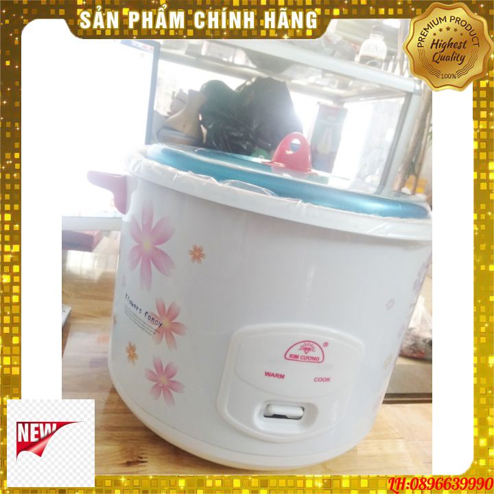 Nồi cơm điện KIM CƯƠNG nắp rời cao cấp bền đẹp an toàn 2.8L