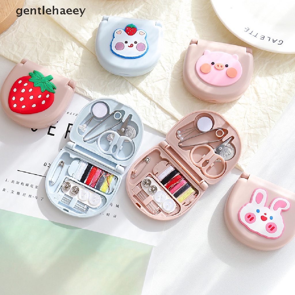 1 Hộp Đựng Kim Chỉ May Nút Áo Mini Tiện Dụng Mang Theo Du Lịch