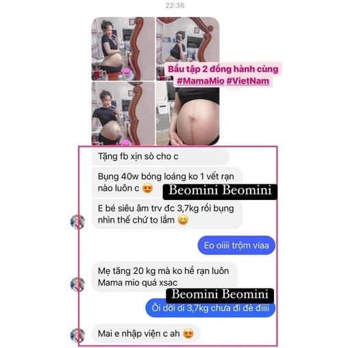 Kem chống rạn da cho mẹ bầu MAMA MIO Tummy Rub Butter 240ml