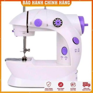 Máy Khâu Mini Gia Đình 2 Tốc Độ Có Đèn Led Cắt Chỉ