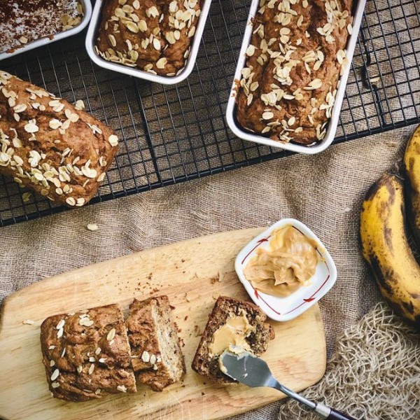 Combo bánh chuối yến mạch ( kèm công thức )