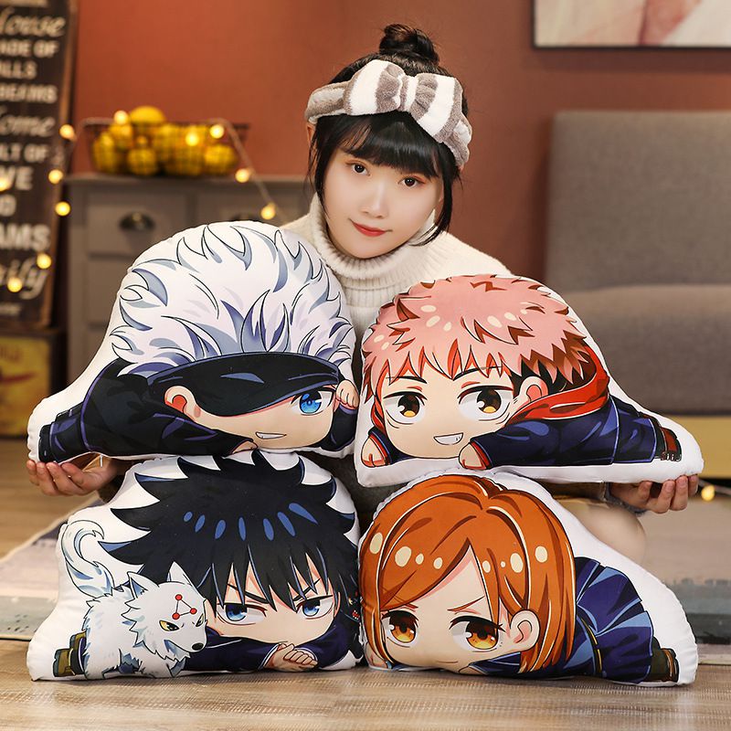 Kaisen Đồ chơi nhồi bông Mềm Mại Hình Jujutsu Anime Dễ Thương