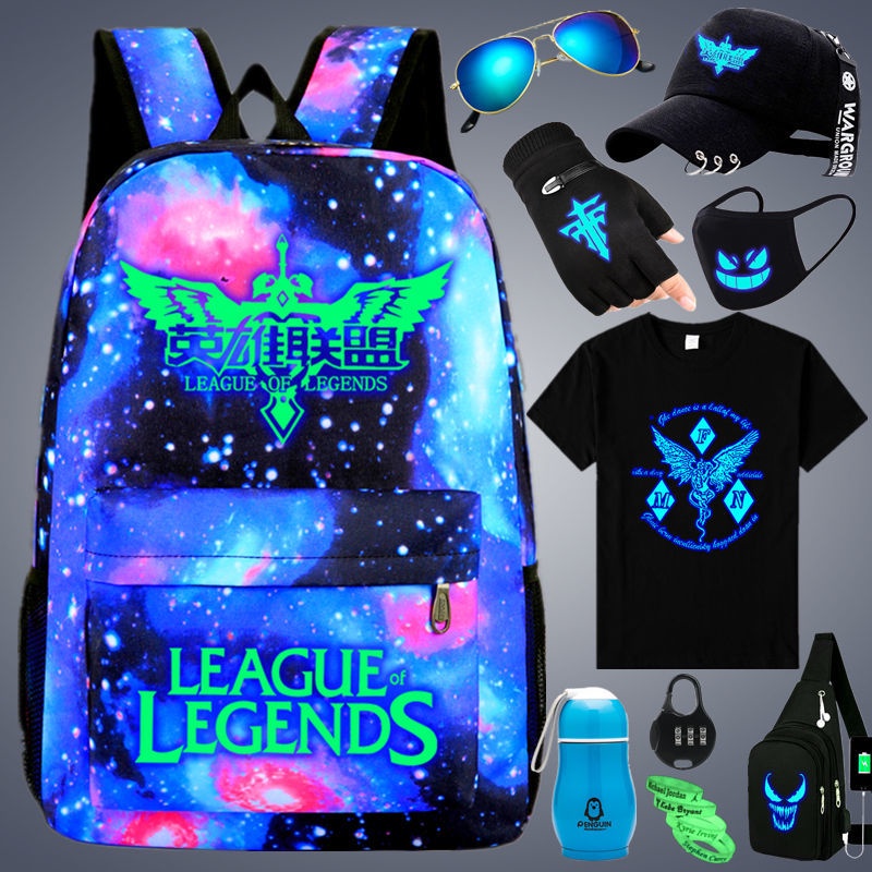 Ba Lô Dạ Quang Chống Thấm Nước Bảo Vệ Dành Cho Bé Trai Lớp 1-2 - 4-6