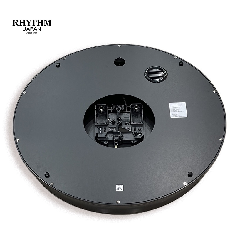 Đồng hồ treo tường Nhật Bản Rhythm CMJ504NR06 Kt 53.4 x 8.2cm, 3.33kg Vỏ nhựa, dùng PIN