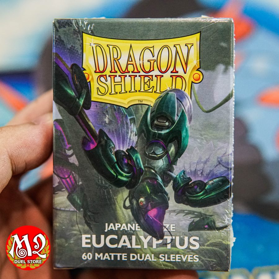 Bọc bài Yugioh Dragon Shield - Japanese size Dual Sleeves - Matte Eucalyptus - 60 cái - Nhập khẩu từ USA
