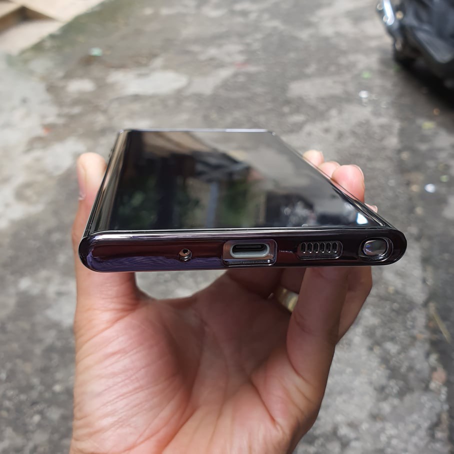 Ốp lưng silicon Totu viền màu Samsung Galaxy Note 10 - Note10 Plus