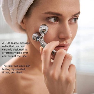 Cây lăn massage mặt So Rich Chrome Tool