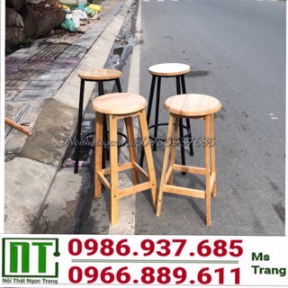 Ghế gỗ quầy bar thanh lý giá rẻ