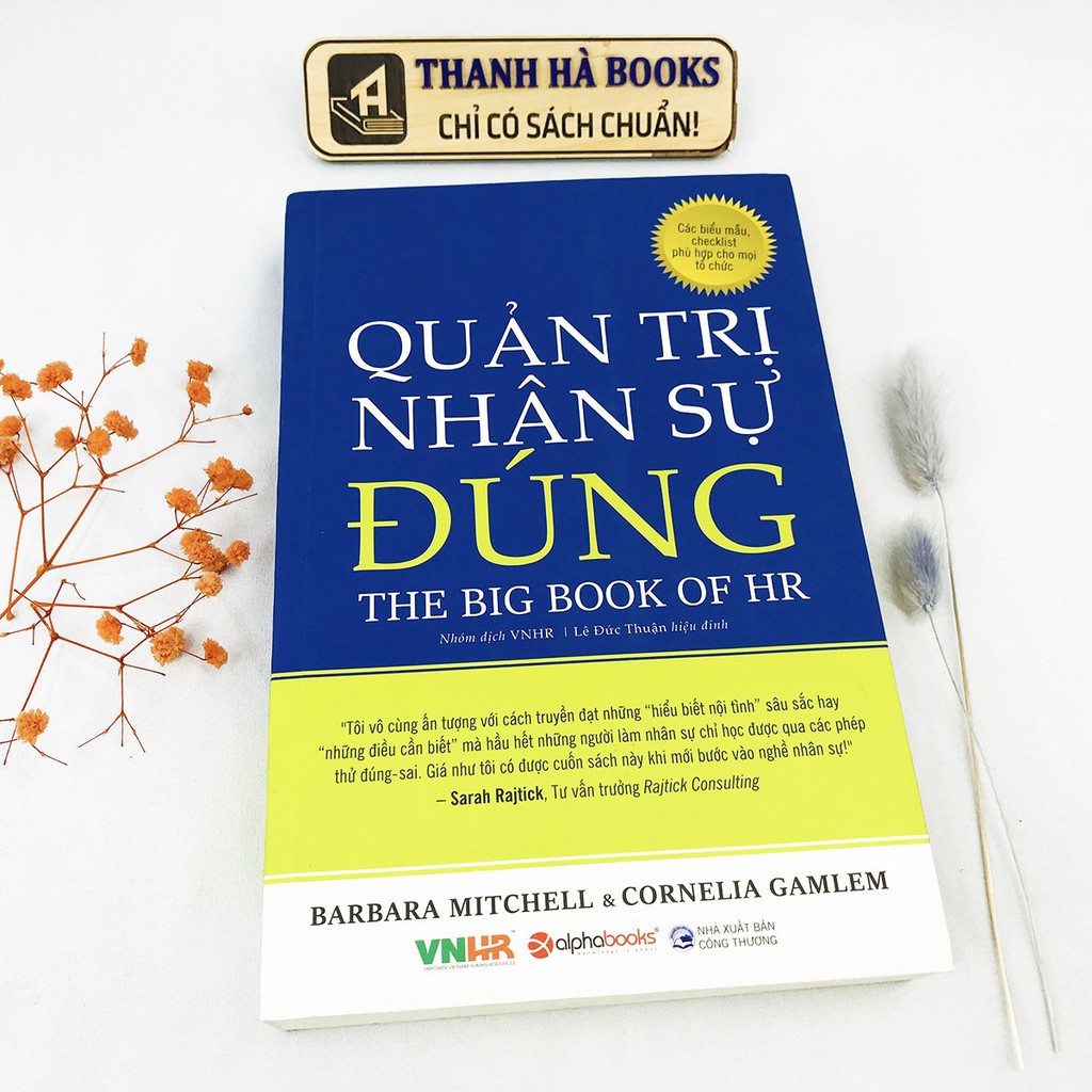 Sách - Quản Trị Nhân Sự Đúng - The Big Book Of HR - Thanh Hà Books