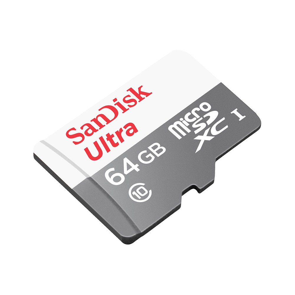 Thẻ nhớ micro SDXC Sandisk 64GB Ultra upto 100MB/s 533X UHS-I