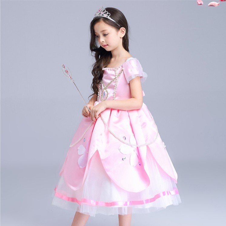 MYBABY Set Vương Miện Công Chúa Băng Đô Và Hoa Tuyết Đáng Yêu Cho Bé Gái