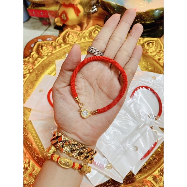 Vòng chỉ đỏ vàng thái lan