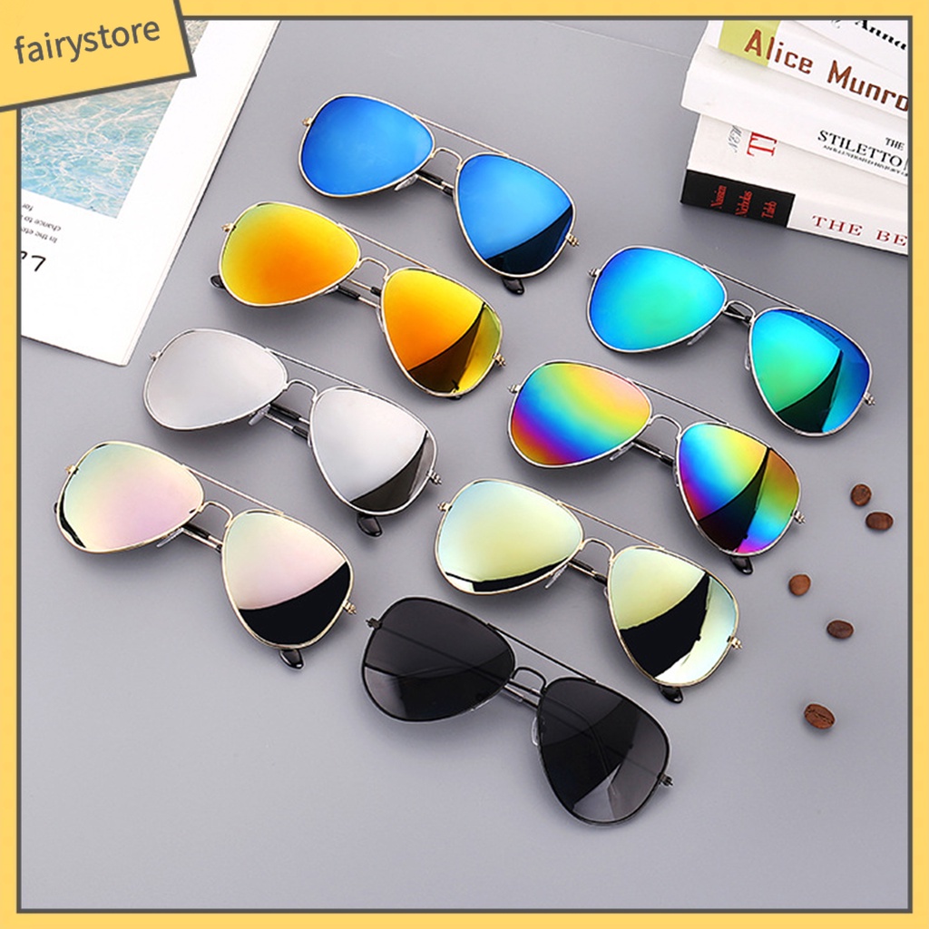 Kính Mát Gọng Kim Loại Thời Trang Unisex