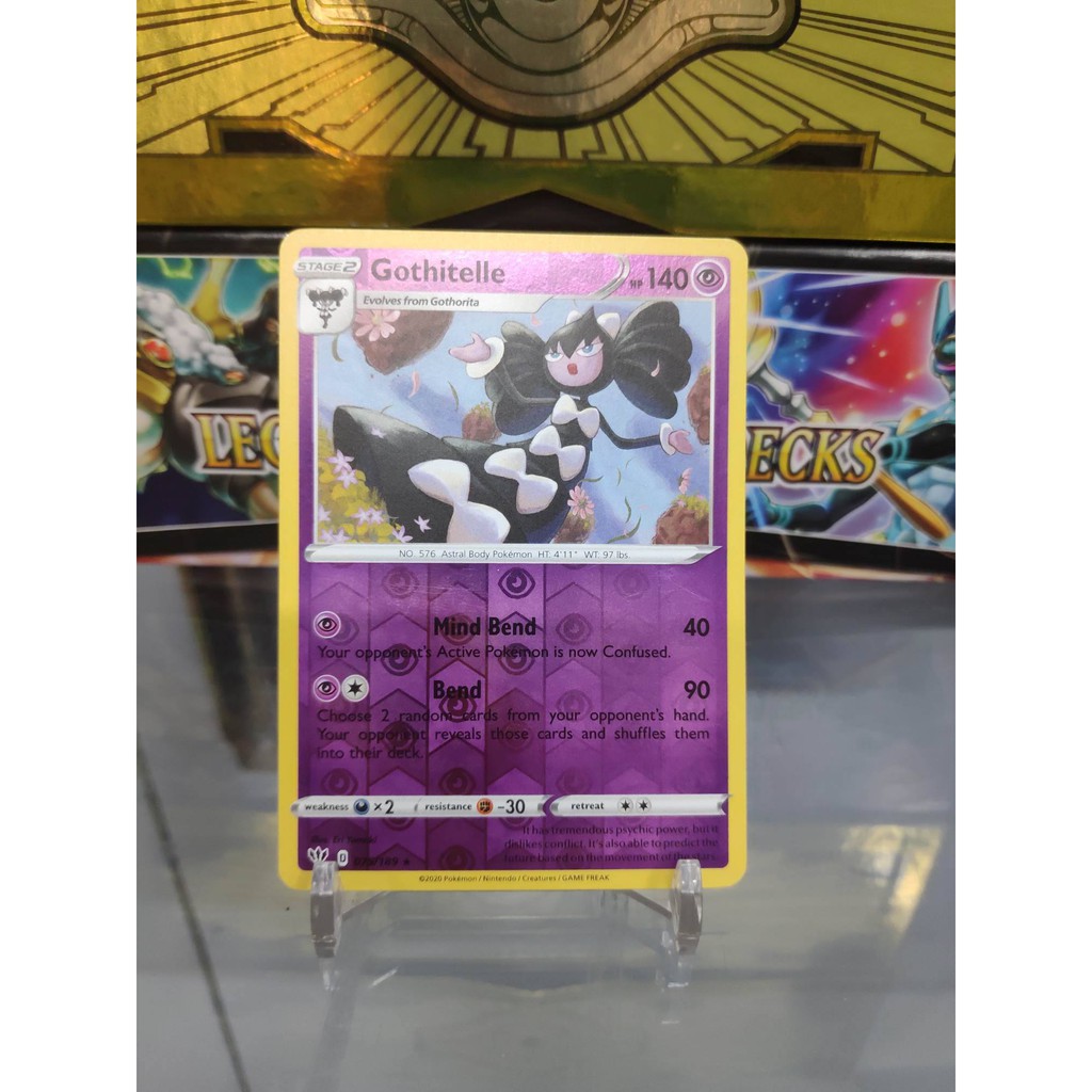 [ Dưa Hấu Yugioh ] Lá bài thẻ bài Pokemon Gothitelle