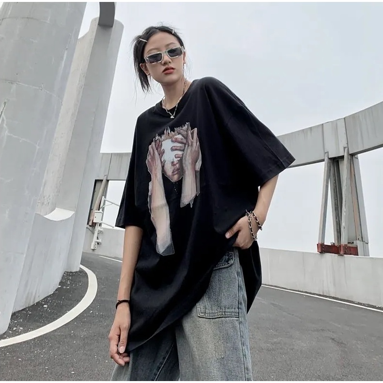 Áo thun tay lỡ form rộng unisex Tiger.86 AFR547